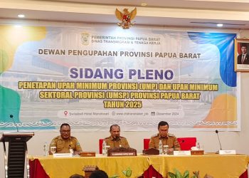 UMP Papua Barat 2025 sebesar Rp. 3,614 Juta ‘Ditolak’ Apindo