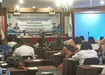 Disarpus Sosialisasikan Regulasi Pengembangan Perpustakaan di Papua Barat