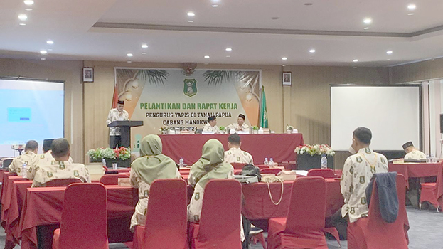 Pengurus Yapis Cabang Manokwari Periode 2024-2029 Dilantik