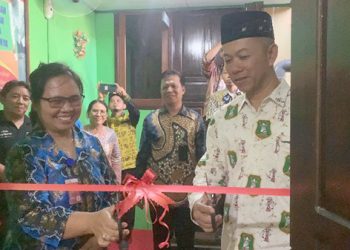 SMP Yapis Manokwari Resmikan Studio Podcast