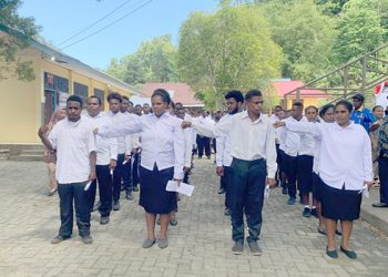 Ratusan CPNS Kabupaten Pegaf Formasi Tahun 2024 Ikut Tes SKB