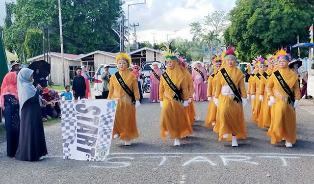 Perdana di Manokwari, BKMT Adakan Lomba Gerak Jalan Indah dan Syar’i