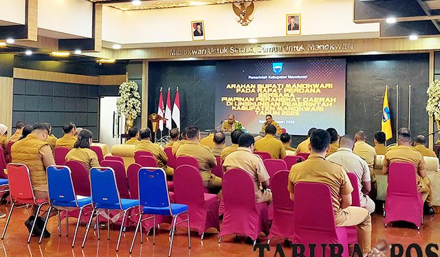 KPK Evaluasi MCP Kabupaten Manokwari Tahun 2024 Meningkat ke Urutan Ketiga se-Papua Barat