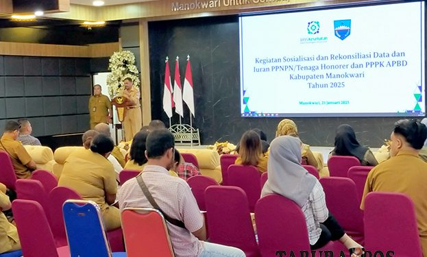 Pemda Manokwari dan BPJS Kesehatan Rekonsiliasi Data dan Iuran Tenaga Honorer