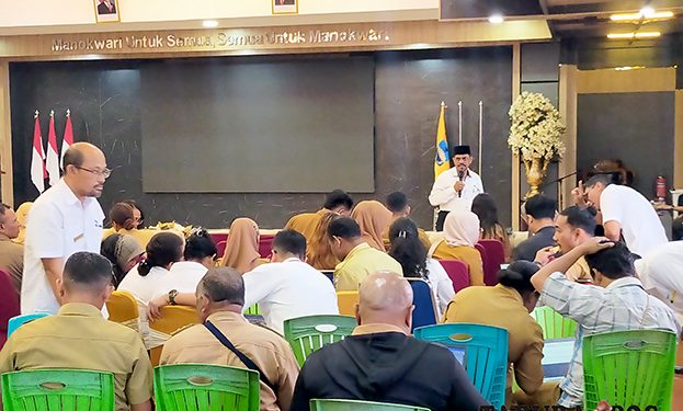 Pemkab Manokwari Sosialisasi Administrasi Perpajakan Terbaru Bagi Semua OPD, Distrik, dan Kelurahan