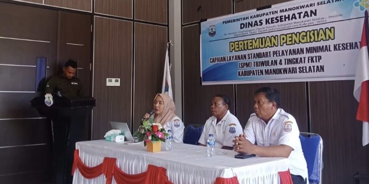 Dinas Kesehatan Tatap Muka dengan Puskesmas Dalam Rangka Pengisian E-SPM