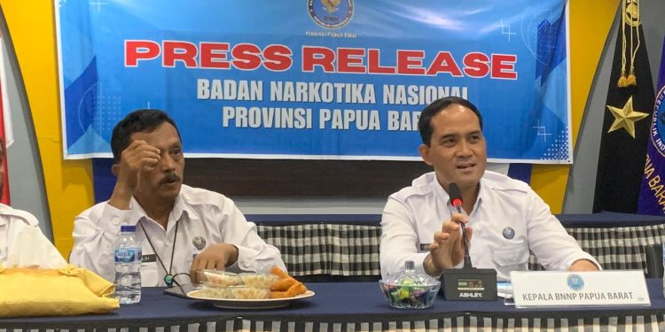 Tidak Cukup Bukti, Alasan BNN Papua Barat Tak Memproses Hukum Oknum Perwira Polri