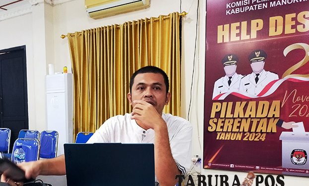 KPU Manokwari Siap Hadapi Sidang Perdana Sengketa PIlkada di MK Tanggal 16 Januari
