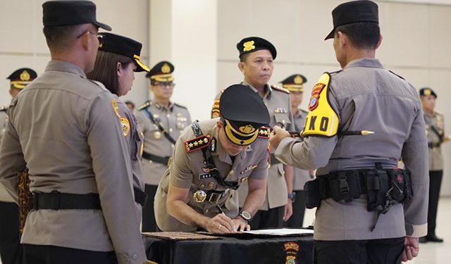 Brigjen Gatot Lantik 16 PJU Perkuat Stabilitas Polda PBD
