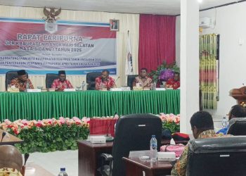DPRK Mansel Rapat Paripurna Penandatangan KUA/PPAS dan Penyampaian Raperda APBD TA 2025