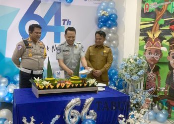 Peringati HUT ke-64, Jasa Raharja Papua Barat Gelar Acara Syukuran