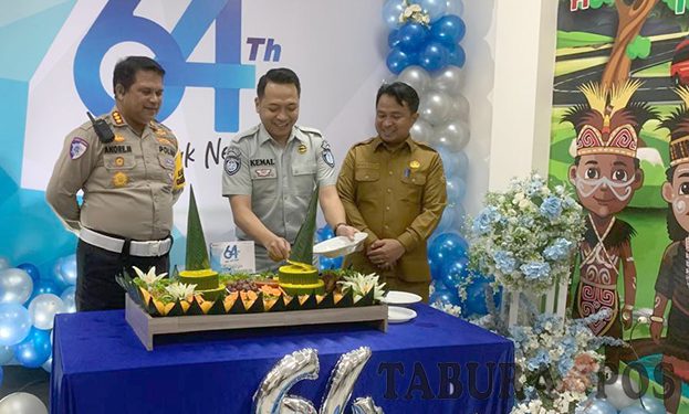 Peringati HUT ke-64, Jasa Raharja Papua Barat Gelar Acara Syukuran