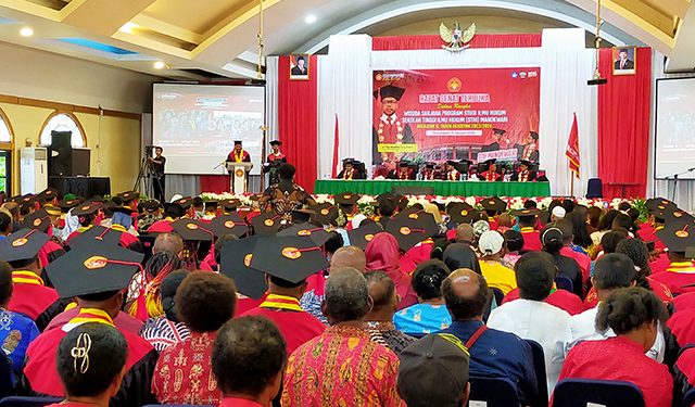 Wisuda Angkatan XL STIH Manokwari Tahun 2025-2026 Luluskan 152 Orang Sarjana Hukum