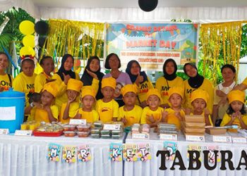 TKN Pembina Manokwari Gelar Market Day, Latih Anak-anak Berwirausaha