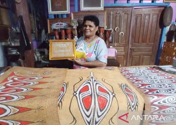 Lukisan Khombouw, Jejak Budaya yang Tetap Lestari di Sentani
