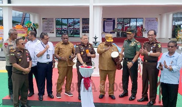 Resmikan Gedung Kantor Baru, Kejati Papua Barat Komitmen Tingkatkan Pelayanan Maksimal