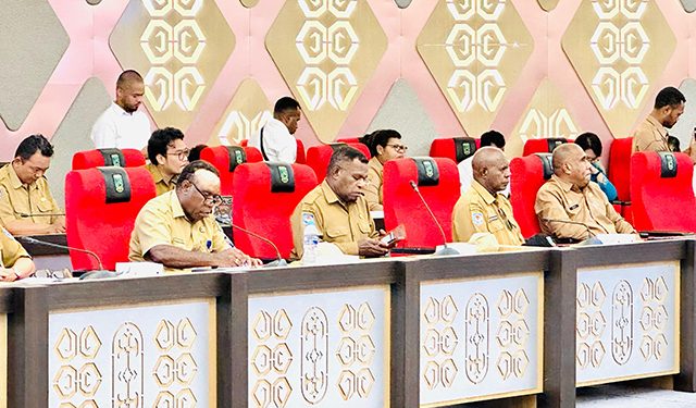 Pemprov Papua Barat Rakor Siapkan Dokumen RPJMD dan RKPD