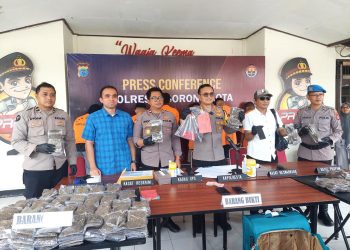 Kuasai Ganja Seberat 5,4 Kg, A dan MS Terancam Pidana 20 Tahun Penjara