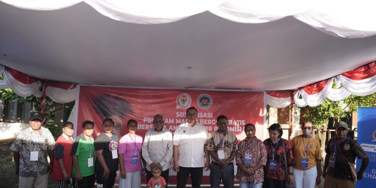 Obet Ayok Harap MBG Dapat Menyentuh Semua Anak di Papua Barat