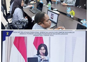 Kick Off Pelatihan Paralegal Serentak Tahun 2025