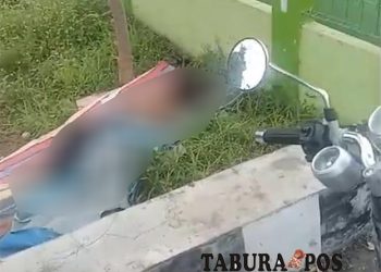 Sesosok Mayat Laki-laki Ditemukan Warga Dipinggir Parit Kampung Maruni