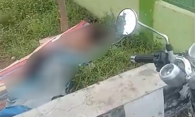 Sesosok Mayat Laki-laki Ditemukan Warga Dipinggir Parit Kampung Maruni