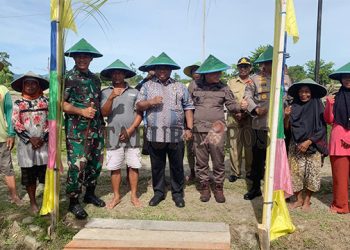 Kodam XVIII Kasuari Lakukan Penanaman Padi Perdana Seluas 40 Hektar