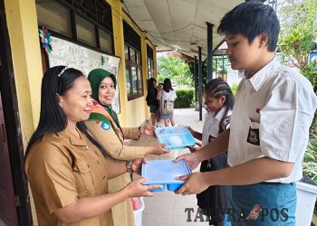 Sejumlah Sekolah di Mansel Mulai Terlayani Makan Bergizi Gratis, Disdikbud Ikut Mengawasi