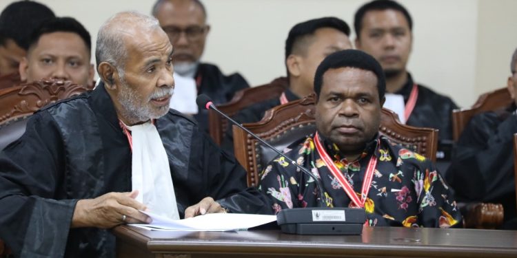 Permohonan Befa Yigibalom dan Natan Pahabol Dilanjut ke Sidang Pembuktian