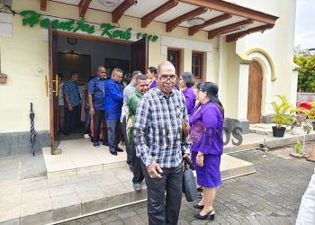 Wakil Bupati Mansel Hadiri Ibadah Minggu di GPIB PNIEL Jakarta, Tanda Ucapan Syukur