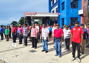 Pimpin Apel Jumat, Bupati Bernard Minta Bendahara OPD Siapkan yang Diminta BPK