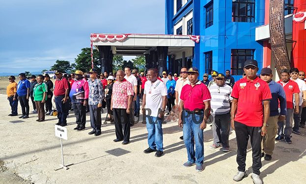 Pimpin Apel Jumat, Bupati Bernard Minta Bendahara OPD Siapkan yang Diminta BPK