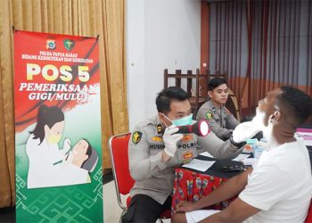 Sebanyak 61 Calon Taruna Taruni AKPOL Ikuti Rikkes I di Polda Papua Barat