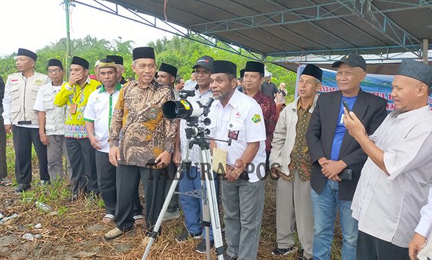 Di Papua Barat, Posisi Hilal pada Ketinggian 3 Derajat dan Elongasi 5,3 Derajat