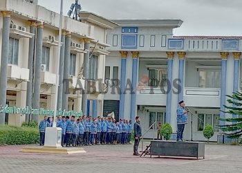 Mugiyono Soroti Kehadiran dan Kedisiplinan Pegawai Saat Apel