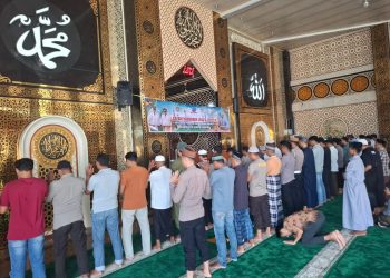 Polres Sorsel Gelar Salat Gaib & Doakan Arwah 3 Polisi Korban Penembakan di Way Kanan