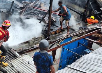 Kebakaran di Wirsi Manokwari Hanguskan 5 Unit Rumah Warga