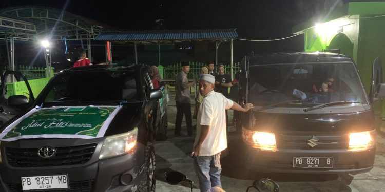 DKM An Nur Wosi Turut Meriahkan Pawai Takbir Keliling Sambut Hari Raya Idul Fitri 1446 H