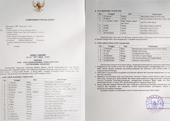 Pemprov Terbitkan SE Tentang Hari Libur Nasional, Fakultatif dan Cuti Bersama 2025