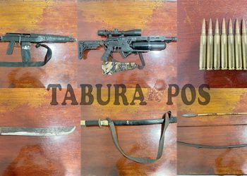 Sekretaris Kampung Ditangkap dengan Senjata Rakitan AK 47