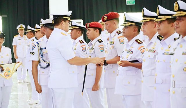 Pangkoarmada III Pimpin Sertijab 9 Jabatan Strategis Koarmada III