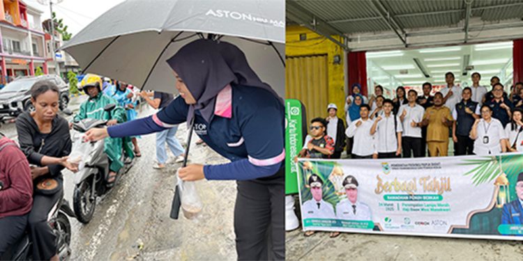 Aston Niu Manokwari Berbagi Ta’Jil di Bulan Ramadan, Wujud Toleransi dan Kerukunan Umat Beragama
