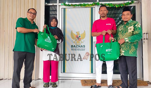 Baznas Papua Barat Salurkan 500 Paket Ramadhan Bahagia