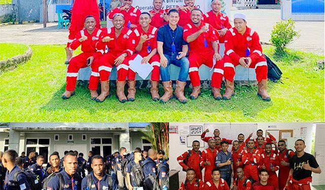 Selesai Pelatihan Haji Toni Bauw Berhasil Jadi Welder Profesional