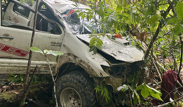 Laka Lantas di Kampung Sakumi, 2 Meninggal dan 6 Luka Parah