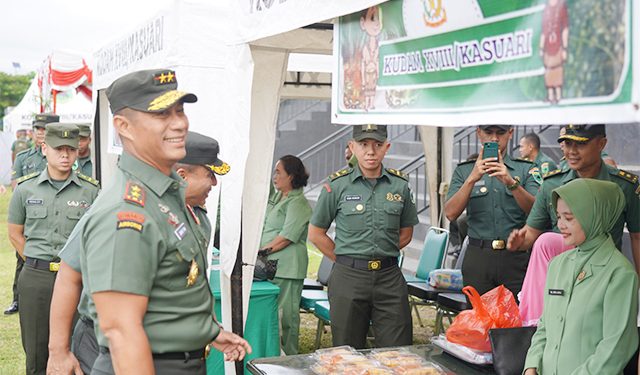 Kodam XVIII Kasuari Gelar Bazar Ramadhan 1446 H