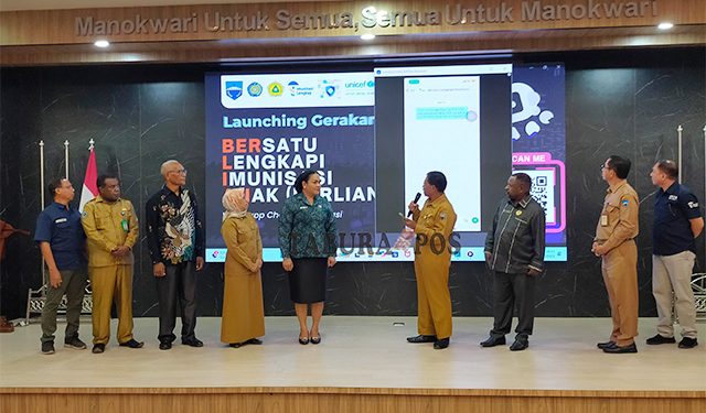 Pemkab Manokwari Luncurkan Gerakan Berlian, Pastikan Semua Anak Dapat Imunisasi Lengkap