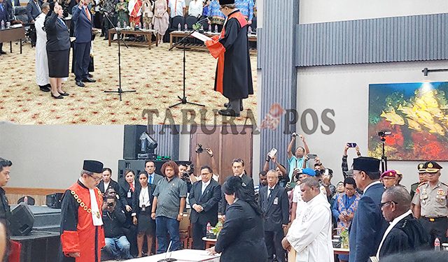 Resmi Jabat Wakil Ketua DPRP PBD, Anneke Makatuuk Komitmen Perkuat Sinergi Legislatif-Eksekutif