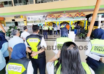 Mudik Lebaran di Bandara Rendani Terpantau Aman dan Lancar, Jumlah Penumpang Menurun