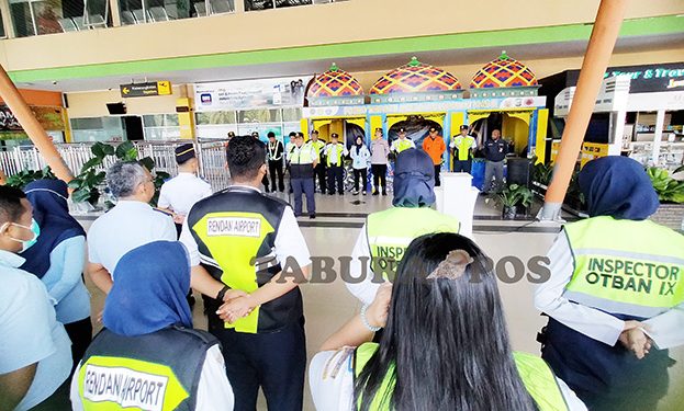 Mudik Lebaran di Bandara Rendani Terpantau Aman dan Lancar, Jumlah Penumpang Menurun